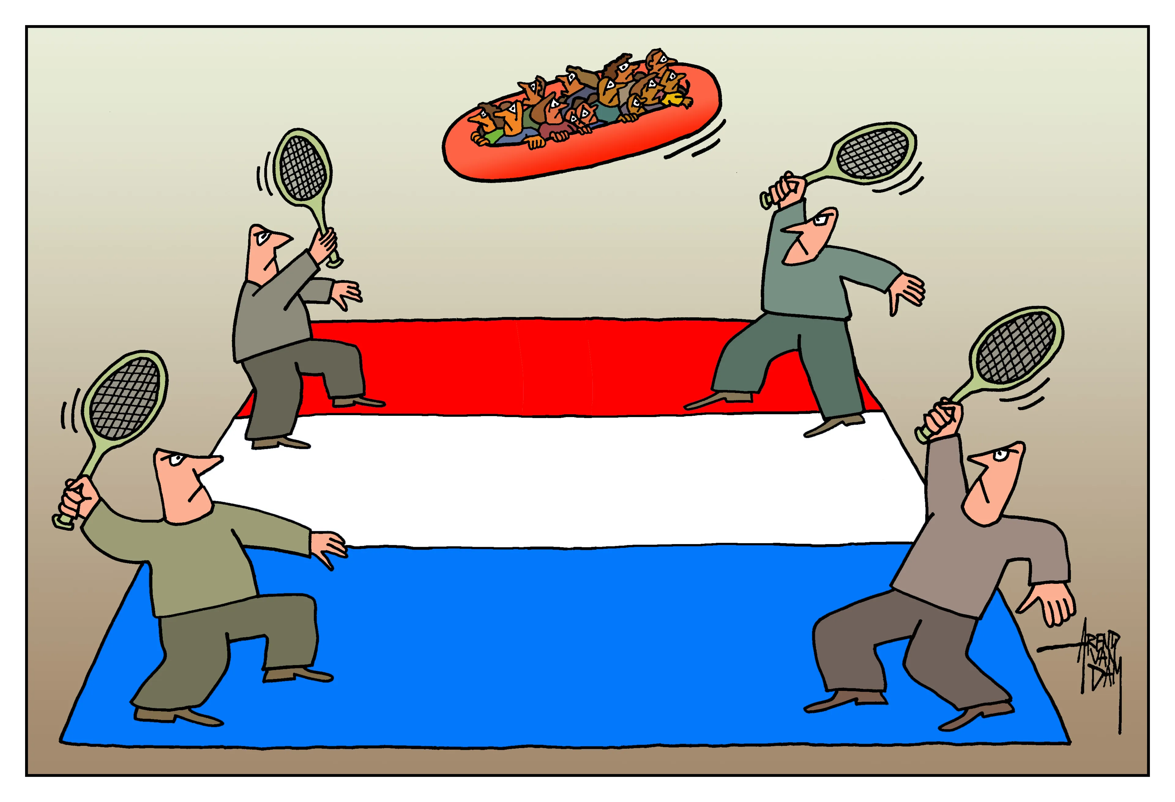 VluchtelingenBeleidNederland+